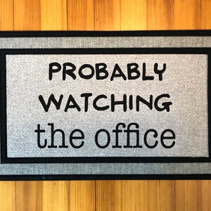 Office Theme Doormat - Customized Doormat - Doormat - Custom Doormat - Welcome Mat - Custom Mat - Welcome Home Doormat - The Office