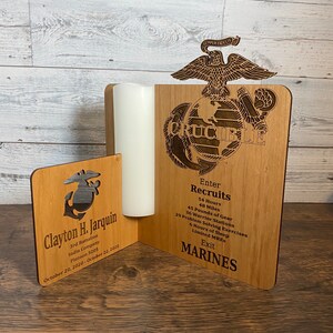 Marine Corps Crucible Candle Holder image 2