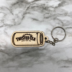 Twisted Tea keychain