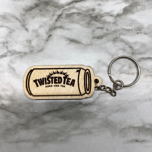 Mini Twisted Tea Key Chain Custom Photo Option Pill Box Etsy