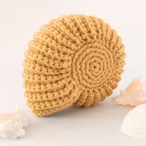 Shell With Pearl Crochet Pattern Amigurumi Mussel With Pearl - Etsy