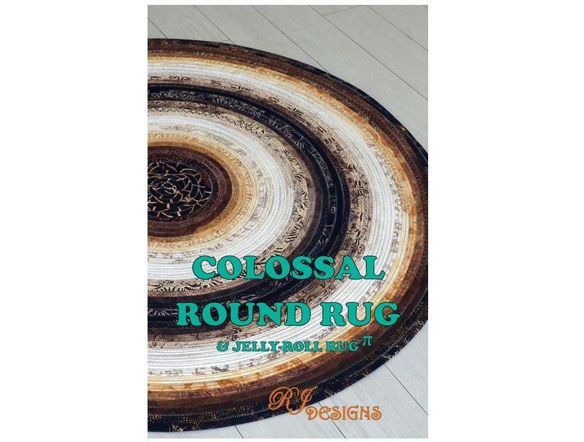 Colossal Round Rug (paper Pattern) - Etsy