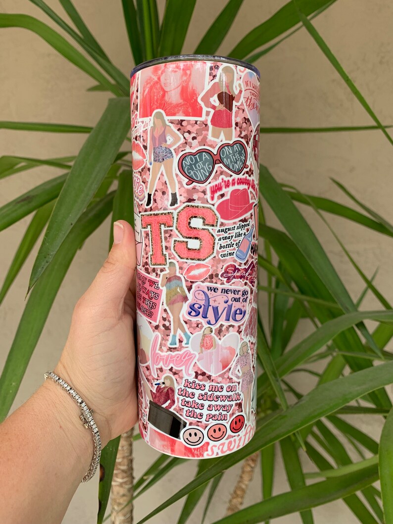 Personalized 20oz TS Tumbler Swiftie 20oz Tumbler Taylor Swift Inspired