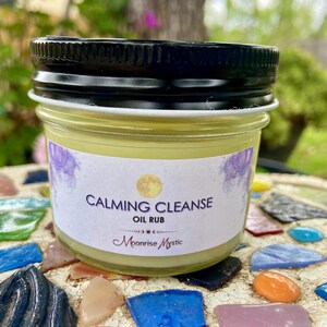 Calming Cleanse (Stress Relief, Body Cleansing) Oil Rub