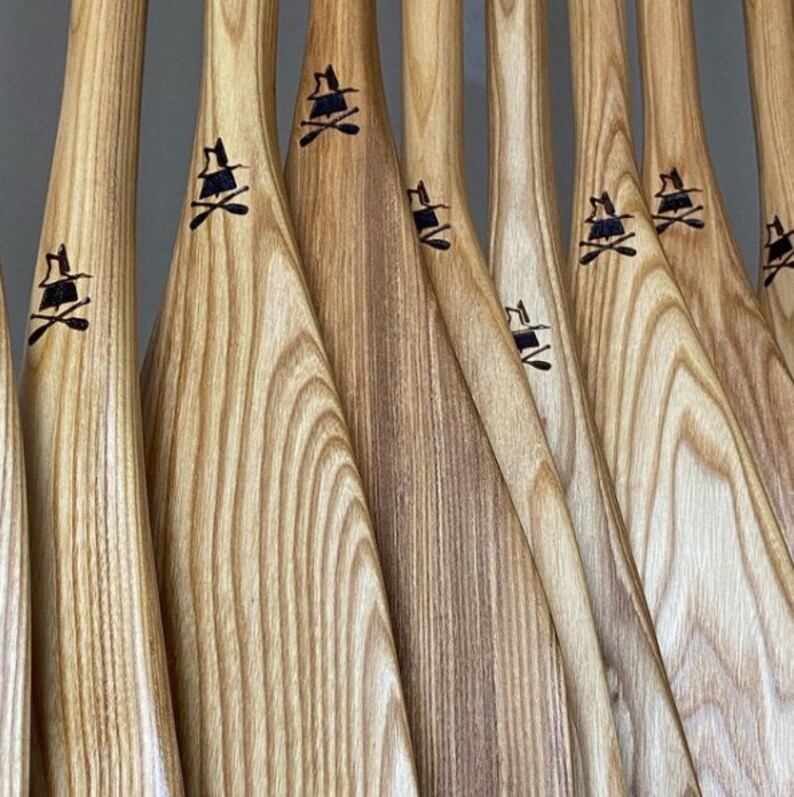 Solid Wood Canoe Paddle Etsy