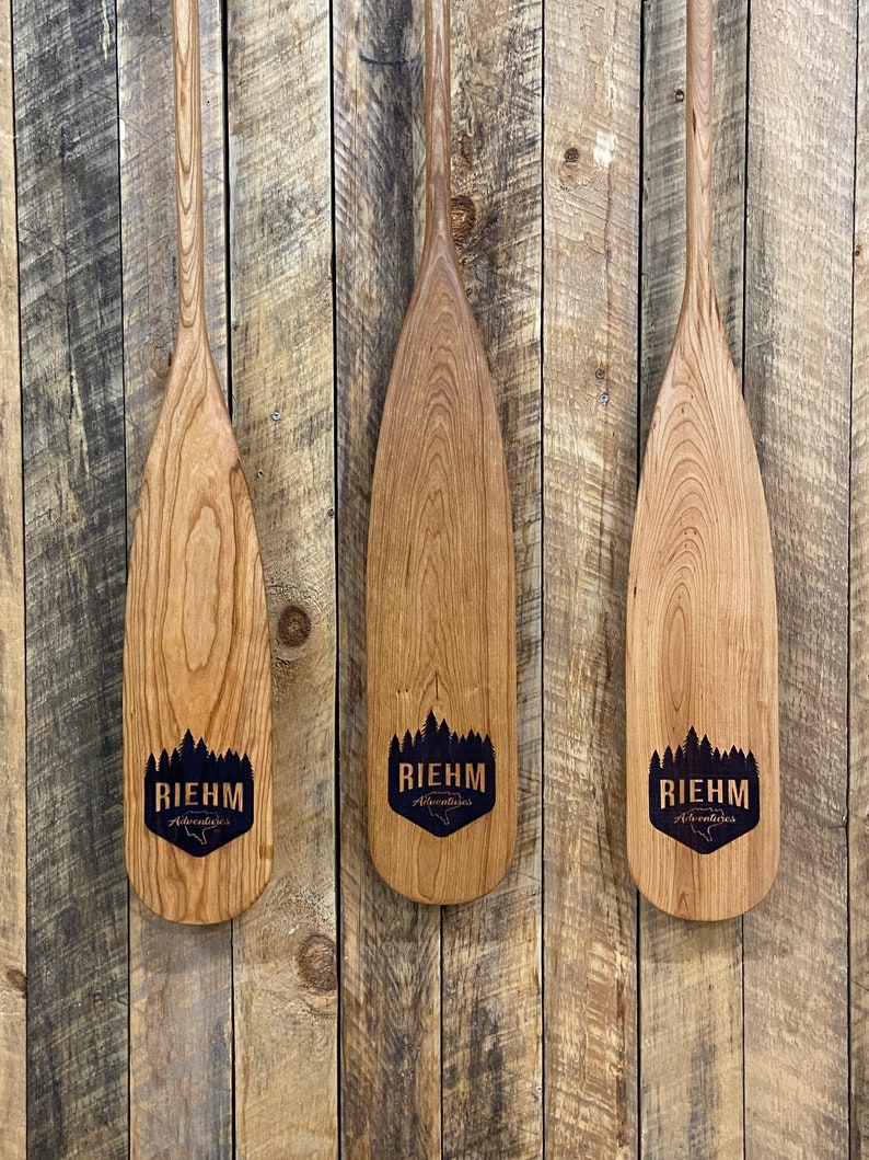 Engraving on A Custom Made Canoe Paddle Etsy
