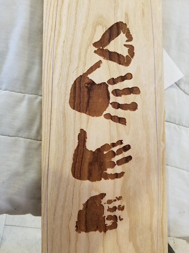 Engraving On A Custom Made Canoe Paddle Etsy