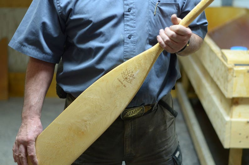 Engraving On A Custom Made Canoe Paddle Etsy
