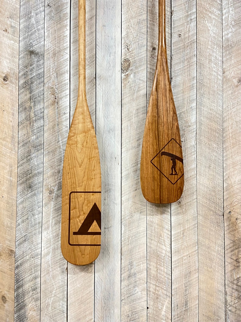 Engraving on A Custom Made Canoe Paddle Etsy