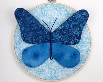 Butterfly Individual Wall Hanging - Blue