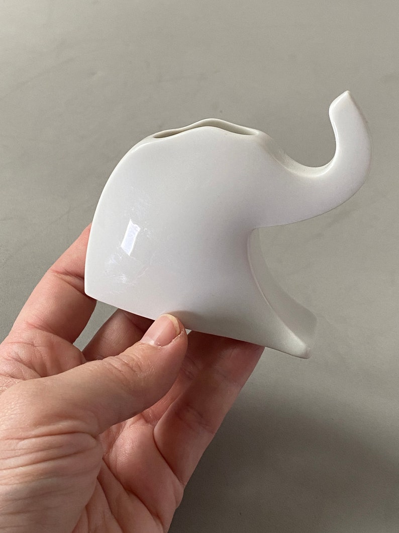 Rosenthal 1990s Small Elephant Vase Designed by Johan Gerard Etsy