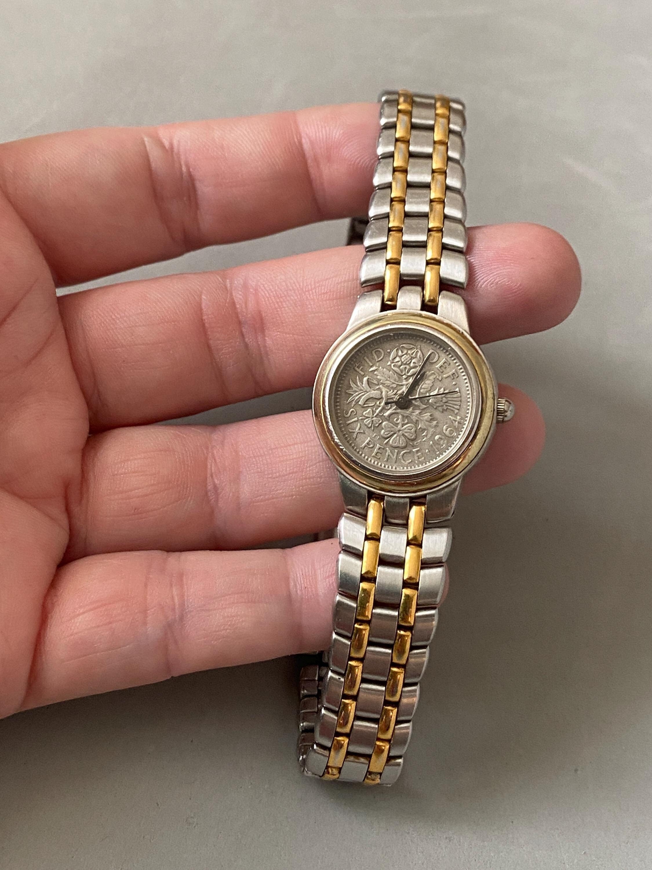 Lucky Ladies Watch: Six Pence 1964 Watch - Vintage the 1990s 