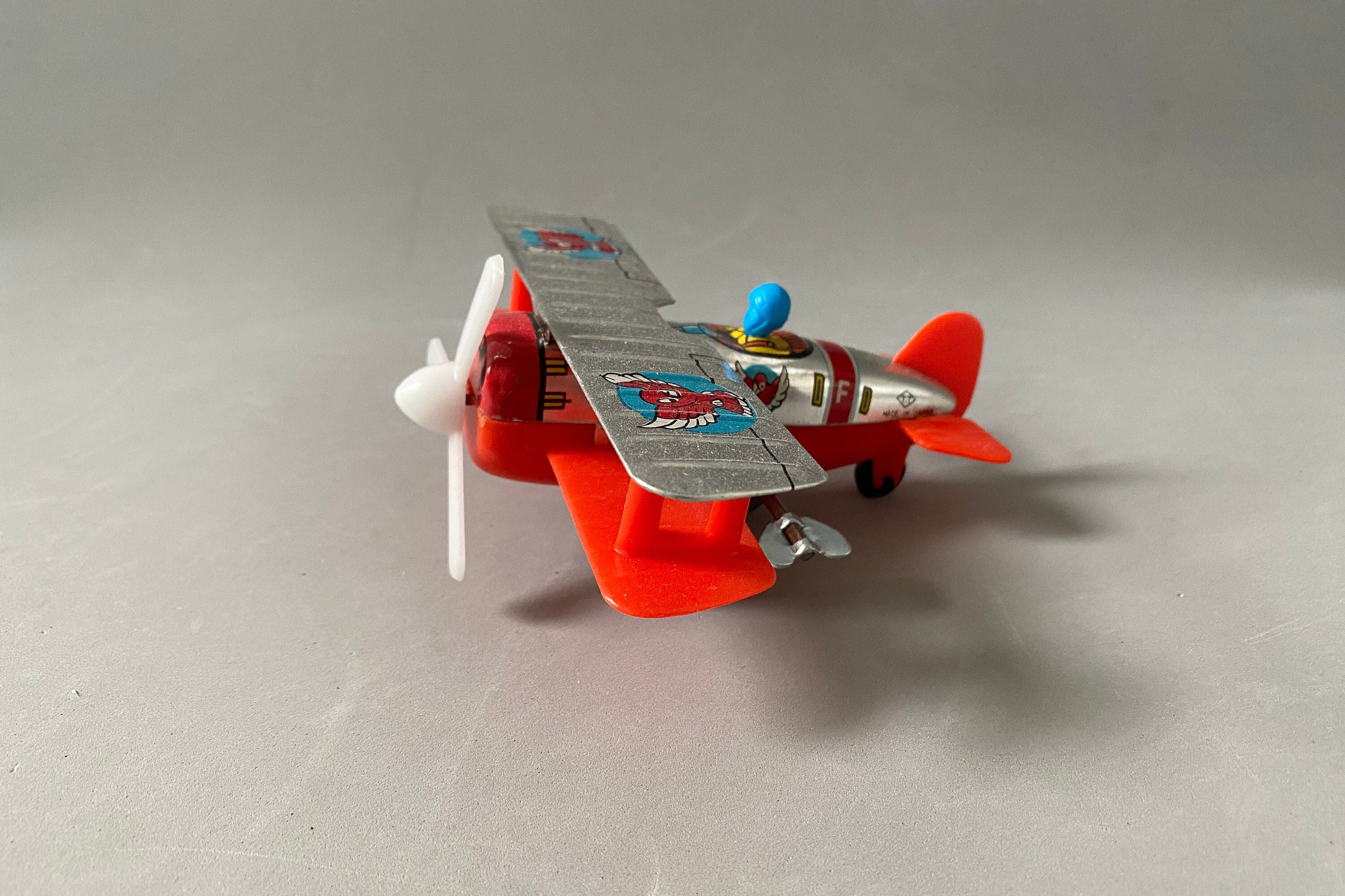 Wind up Toy Plane Etsy UK