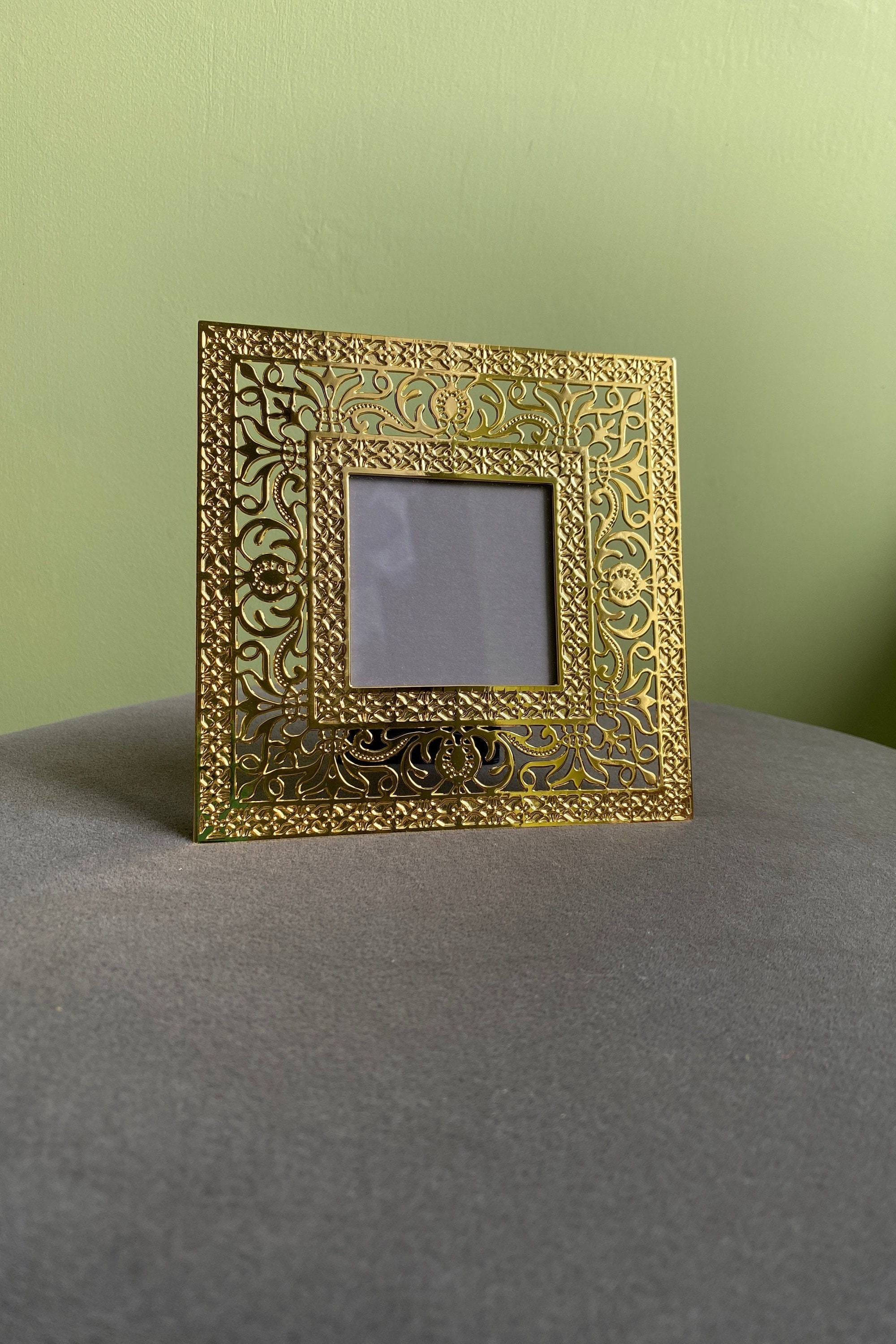 Antique French Museal Metallic Gold Bullion Baroque Tassel