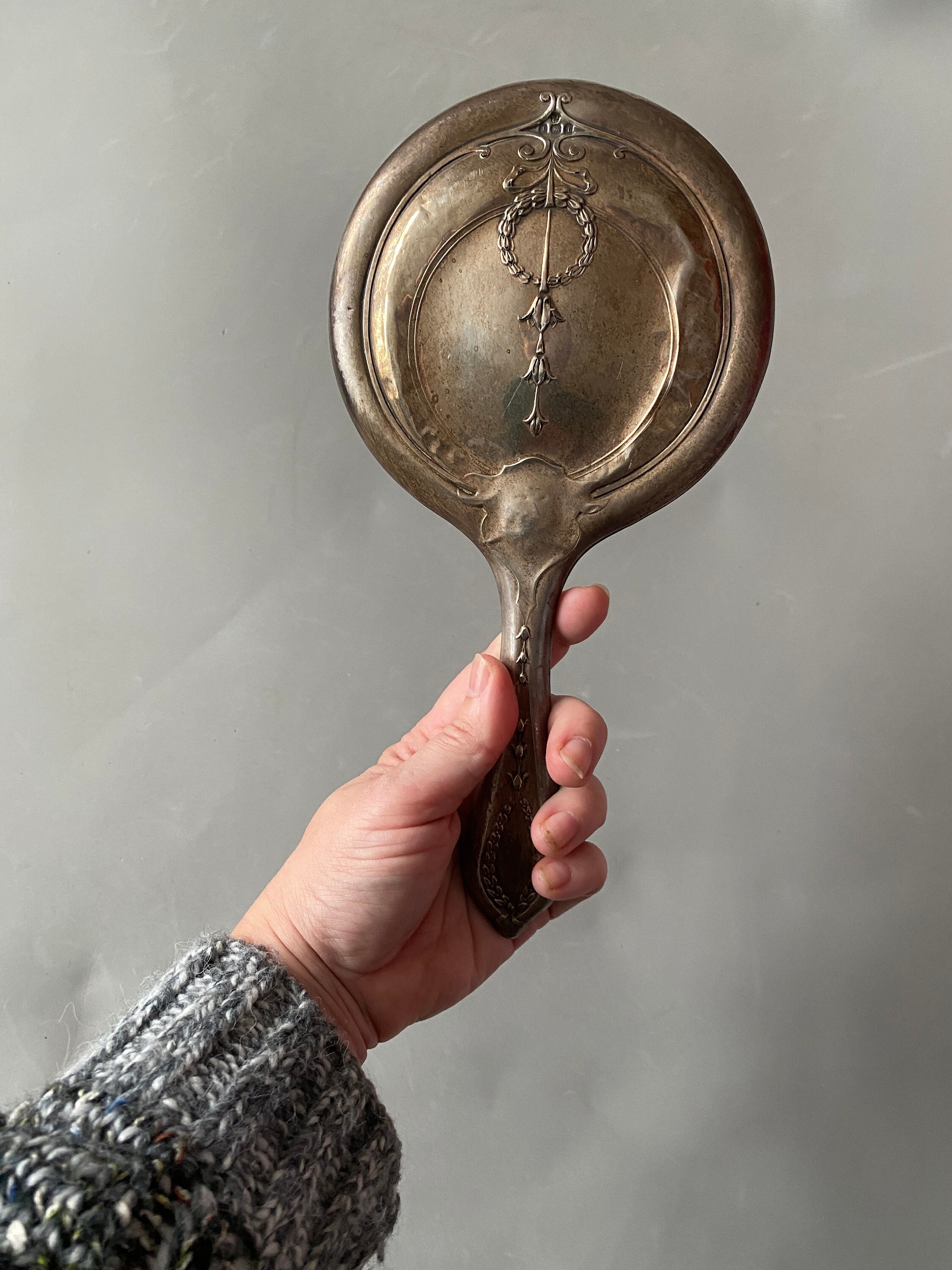 Antique hand mirror - Etsy 日本