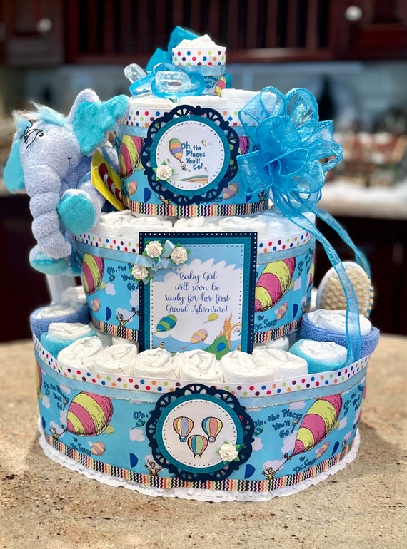 Dr seuss baby hotsell shower diaper cake
