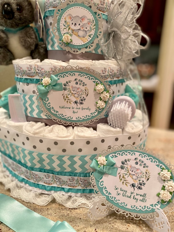 Gateau De Couche Dours De Koala De Niveau 4 Douche De Bebe Etsy Gateau De Couche Dours De Koala De Niveau 4 Douche De Bebe Etsy