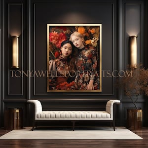 Luxury Black Foyer Room Mockup II/Frame Mockup/ room template mockup