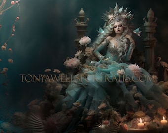 Mystical & Enchanting Mermaid Haven Digital Download for Printing
