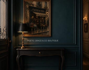 Luxury French Wall Mockup for Sculpture Artists  Bundle of 4