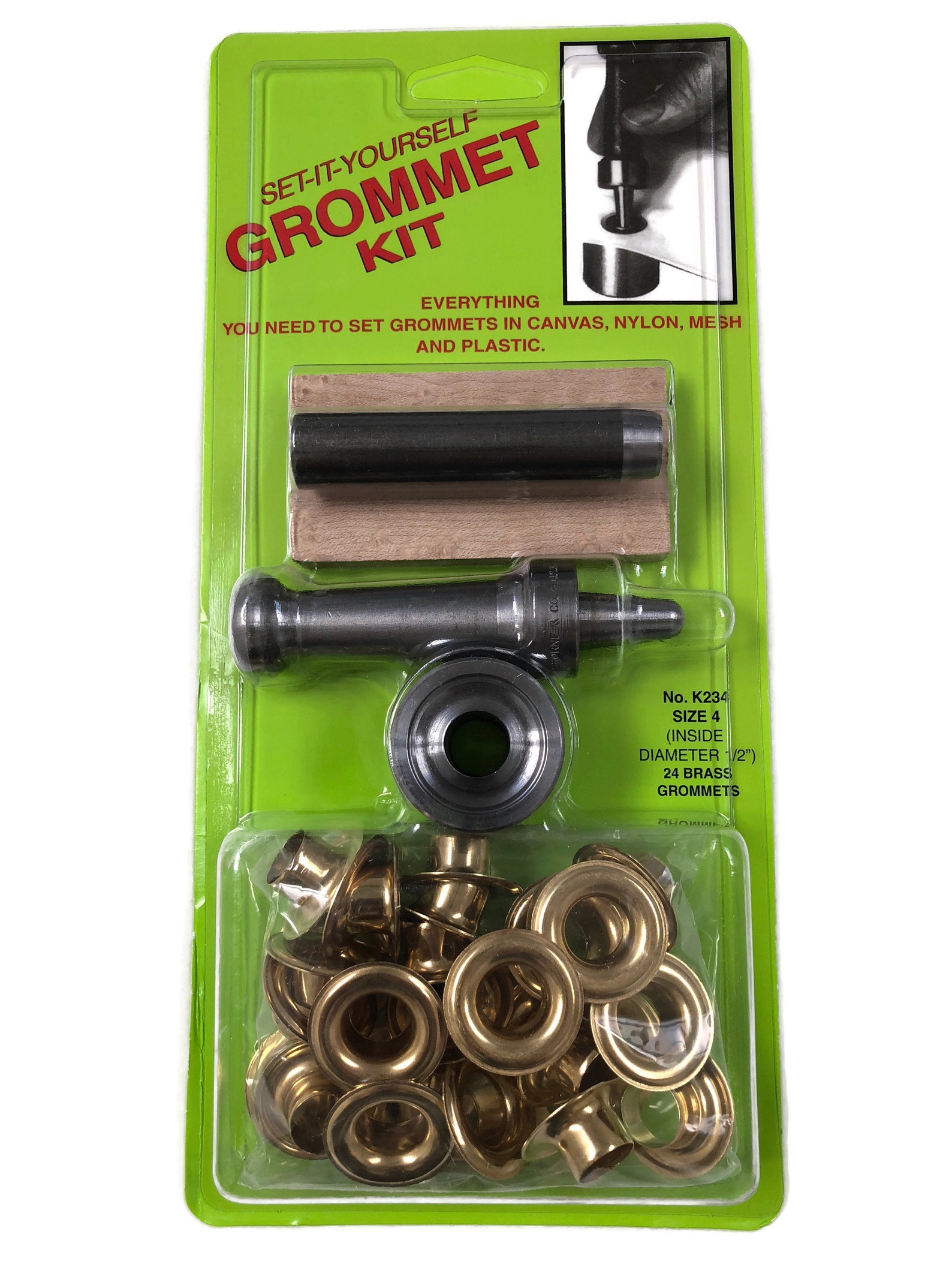 Set It Your Self Grommet Kit Brass Grommets CS Osborne Made Etsy