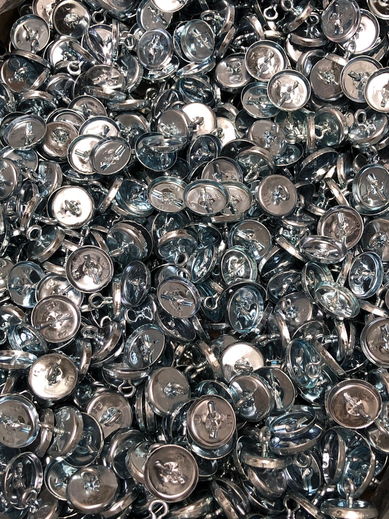 Upholstery Tufting Buttons 22 30 36 Soft Shell 25Gross Etsy