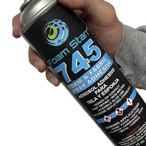 745 Foam & Fabric Adhesive 12oz Spray Made In USA
