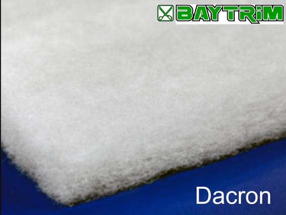 BayTrim Bonded Dacron Upholstery Grade Polyester Batting 48 Inch Wide. 1 Yard