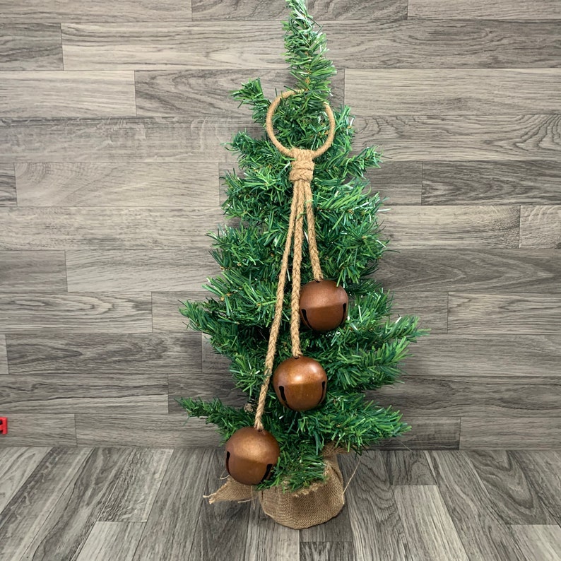 Jingle Bell Door Hanger Christmas Door Hanger Bell Decor Etsy