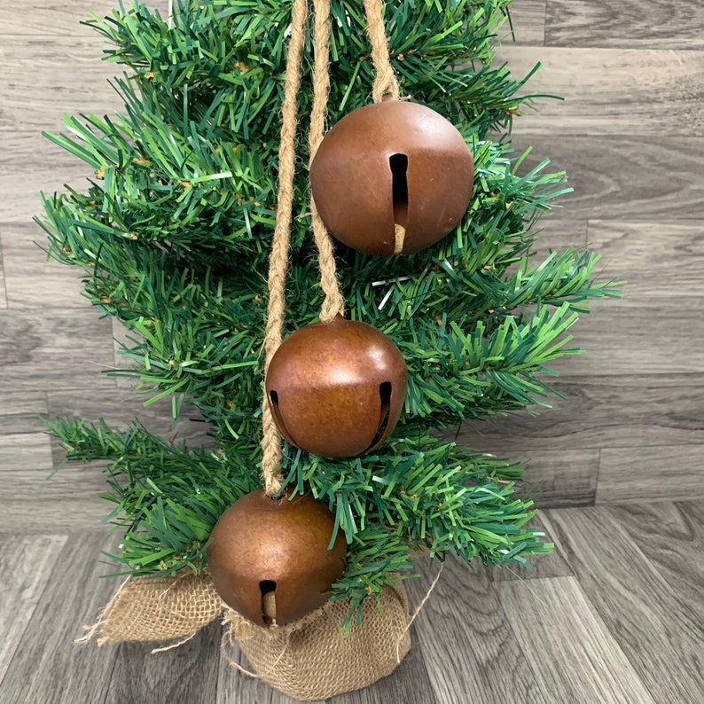 Jingle Bell Door Hanger Christmas Door Hanger Bell Decor Etsy