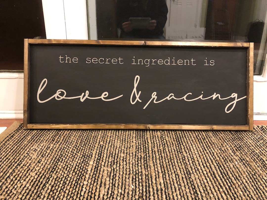 Farmhouse Racing Sign