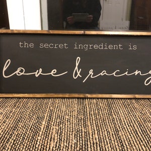 Racing Sign