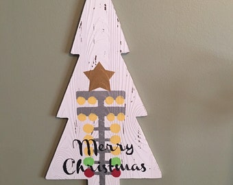 Farmhouse Racing Sign Christmas Tree sign