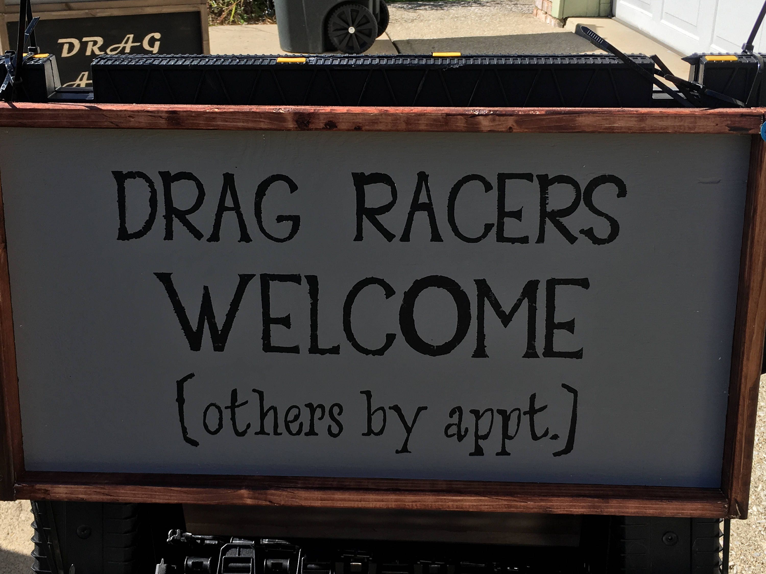 No Drag Racing Signage Farmhouse Drag Racing Sign - Etsy