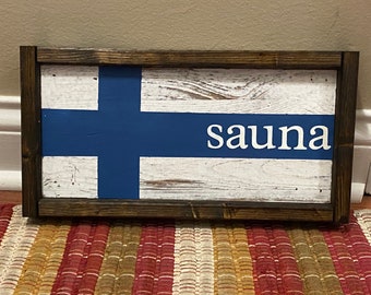Sauna Sign