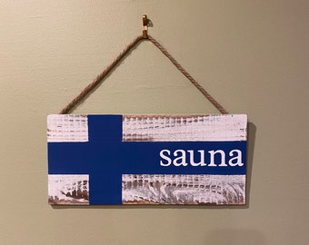 Sauna Sign
