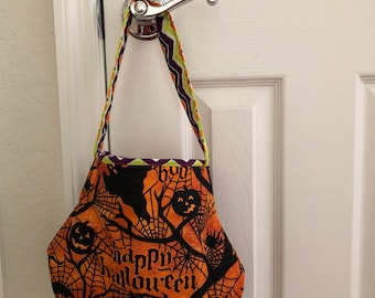 Patchwork Handmade Halloween Trick or Treat Bag
