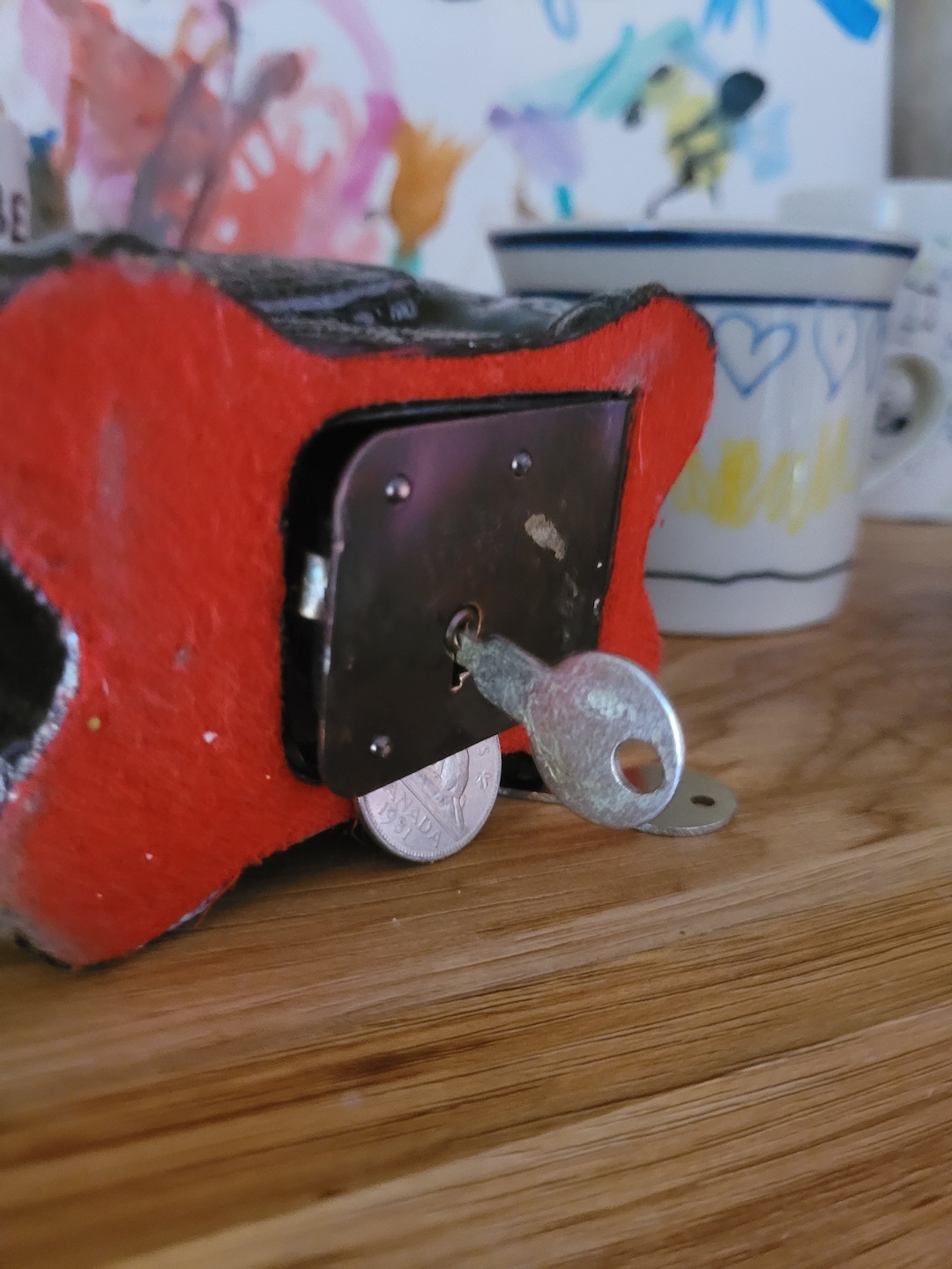 Set of Two Keys for Vintage Coin Bank From Hang Seng Bank Hong Etsy