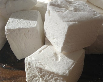 Homemade Vanilla Bean Marshmallows, Great for S'mores or Hot Cocoa, Client Gift, Housewarming, Bonfire, Campfire Sweets, Camping Present