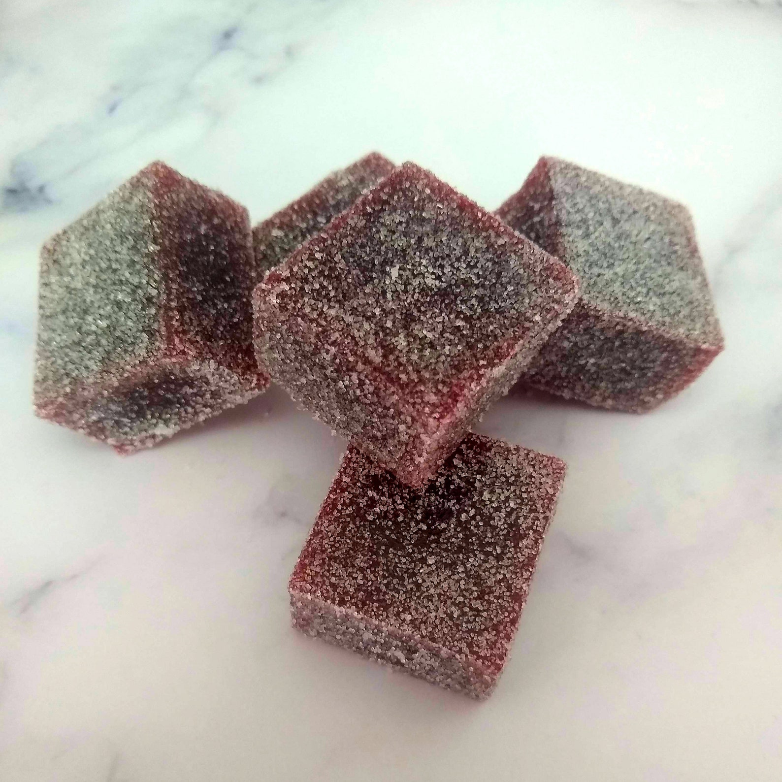 Raspberry Pate De Fruit Pectin Jelly Vegetarian Candy Etsy