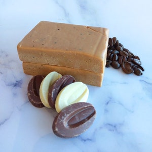 Espresso Chai Fudge 1/4 Pound, Chai Spices, Coffee, Chocolate Fudge, Christmas Candy, Easter Candy, Milk Chocolate Fudge, Classic Gift image 3