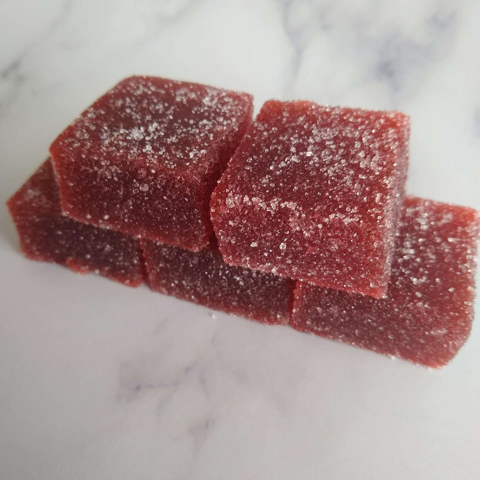 Raspberry Pate De Fruit Pectin Jelly Vegetarian Candy Etsy