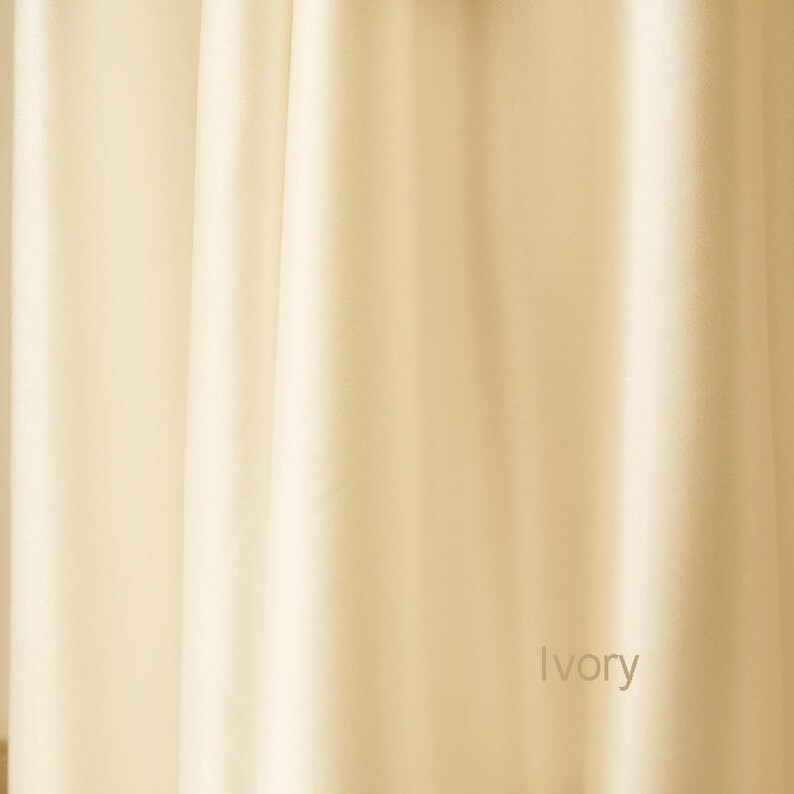 Ivory Bridal Satin Fabric Silky Poly Heavy Weight Wedding Etsy