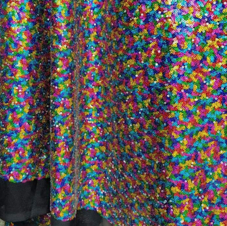 multi colour sequin