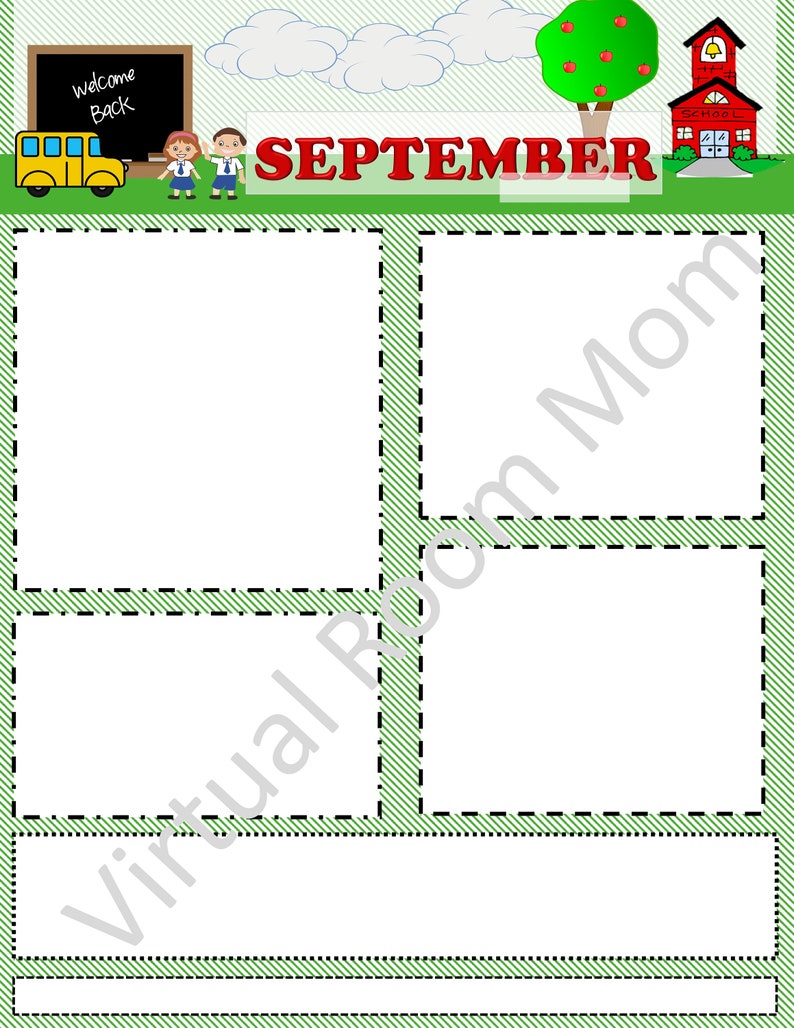 september-newsletters-monthly-or-weekly-newsletter-templates-etsy