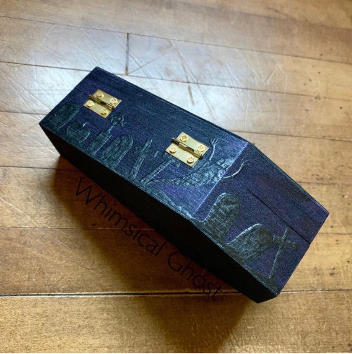 nightmare before christmas coffin box