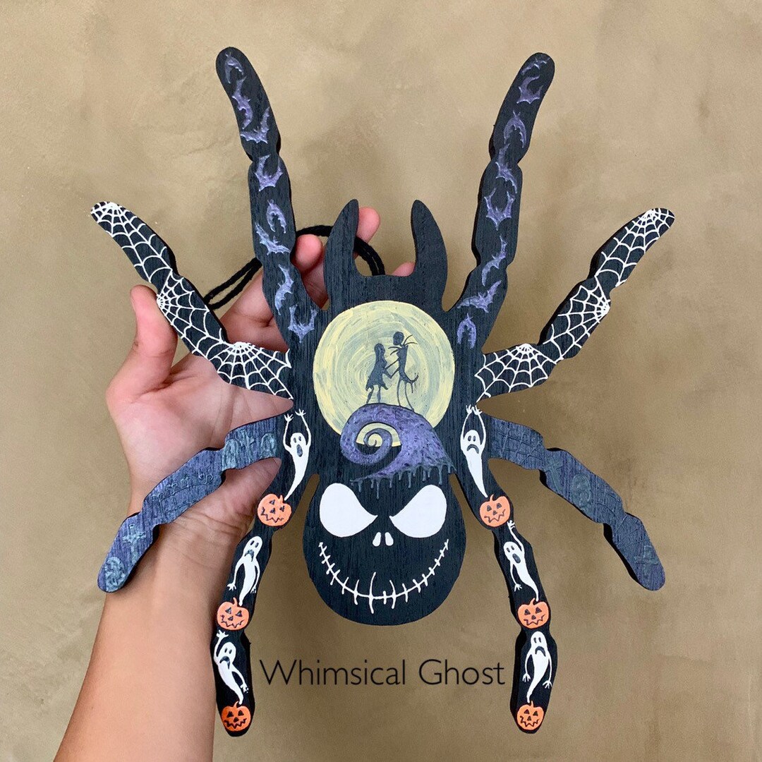 Nightmare Before Christmas Spider Wall Decor - Etsy