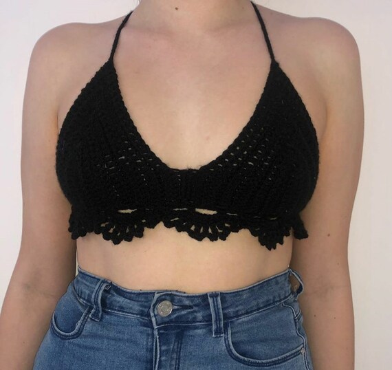 PATTERN Roots Crochet Crop Top Crochet Spring Top Made to Measure