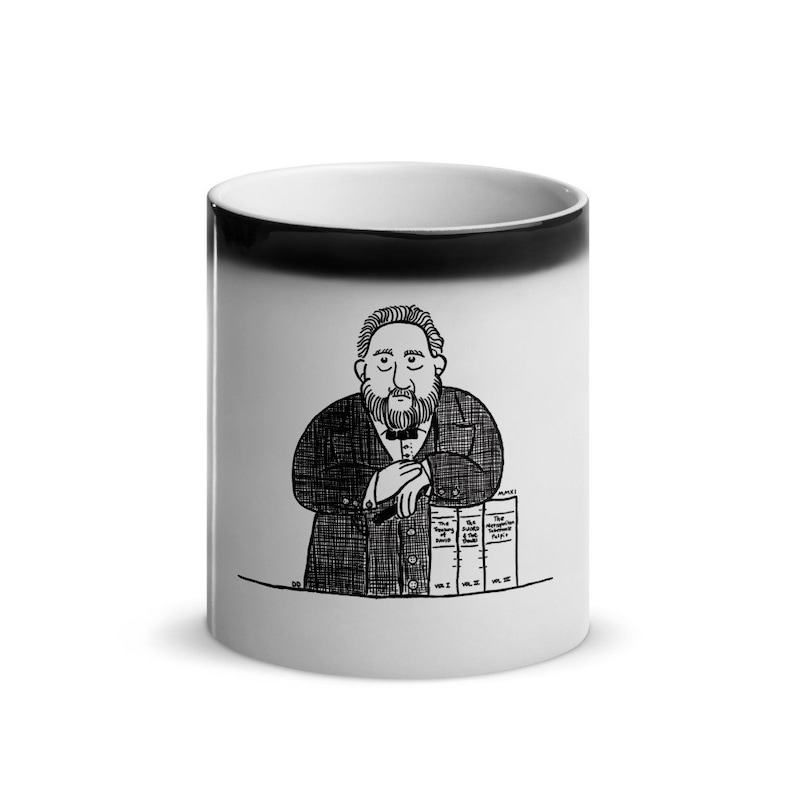 Spurgeon Makes an Appearance Mug from the Theolatte Etsy shop