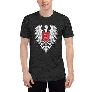 Heraldic Eagle with &quot;And the Word Became Flesh&quot; in Greek
